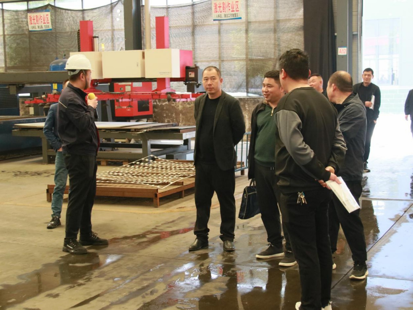 嘉賓展廳、車間參觀6